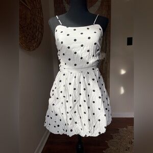 Polka Dot Spaghetti Strap Dress